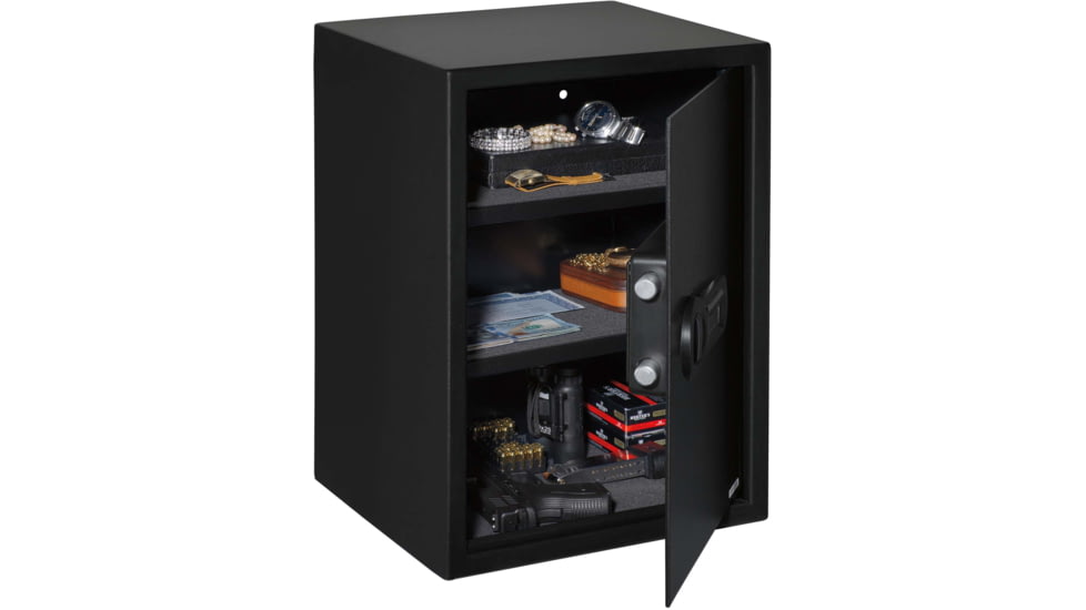 Stack-On Personal Safe with Electronic Lock, 19.75x13.75x13in, Black, Medium, PS-1820-E