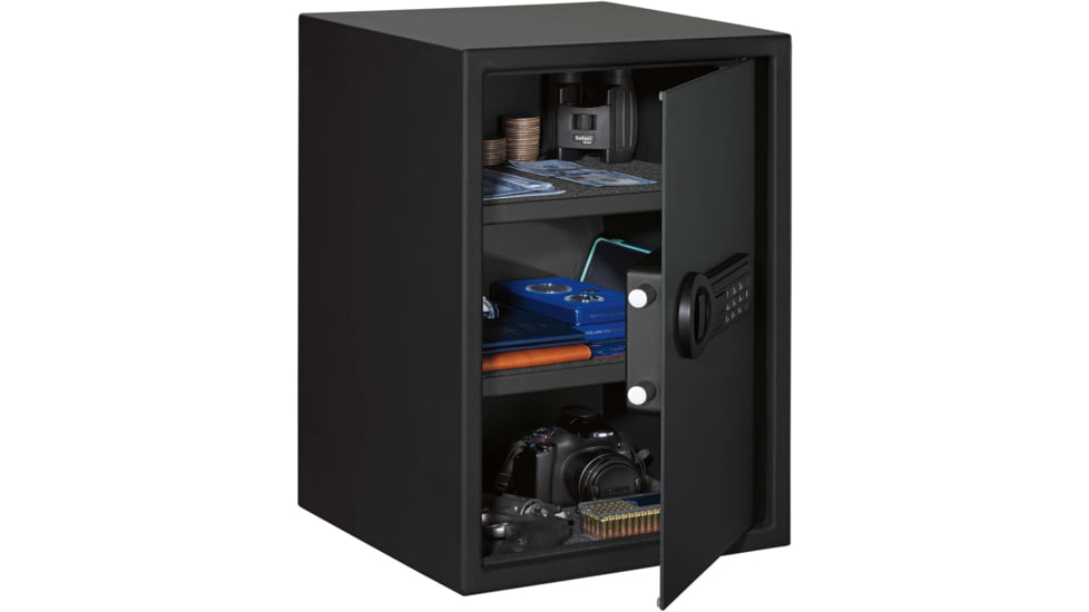 Stack-On Personal Safe with Electronic Lock, 19.75x13.75x13in, Black, Medium, PS-1820-E