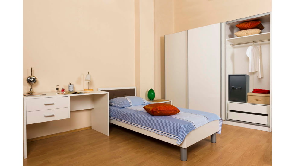 Stack-On Personal Safe with Electronic Lock, 19.75x13.75x13in, Black, Medium, PS-1820-E