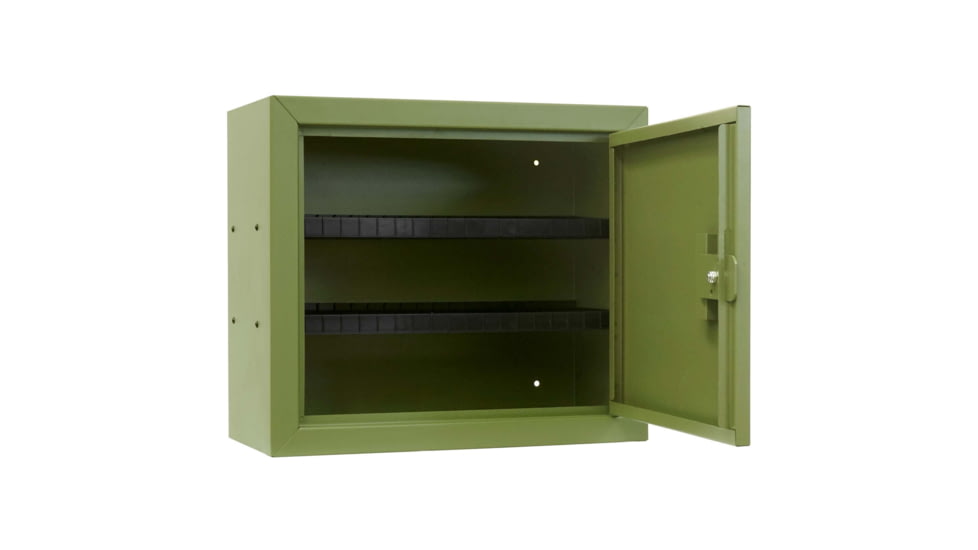 Stack-On Pistol, Ammo Cabinet, Green, Large, GCHG-900