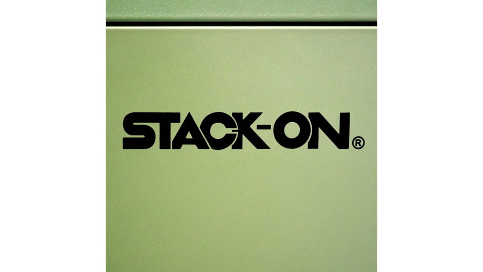 Stack-On Pistol, Ammo Cabinet, Green, Large, GCHG-900