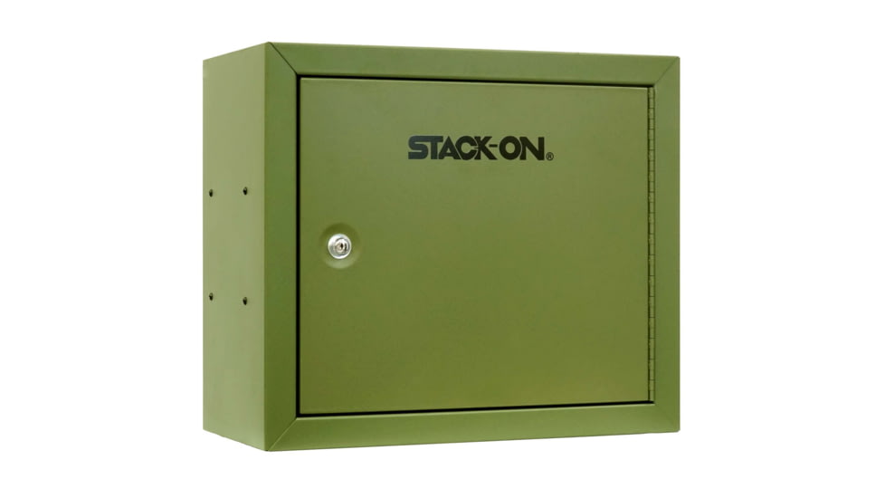 Stack-On Pistol, Ammo Cabinet, Green, Large, GCHG-900