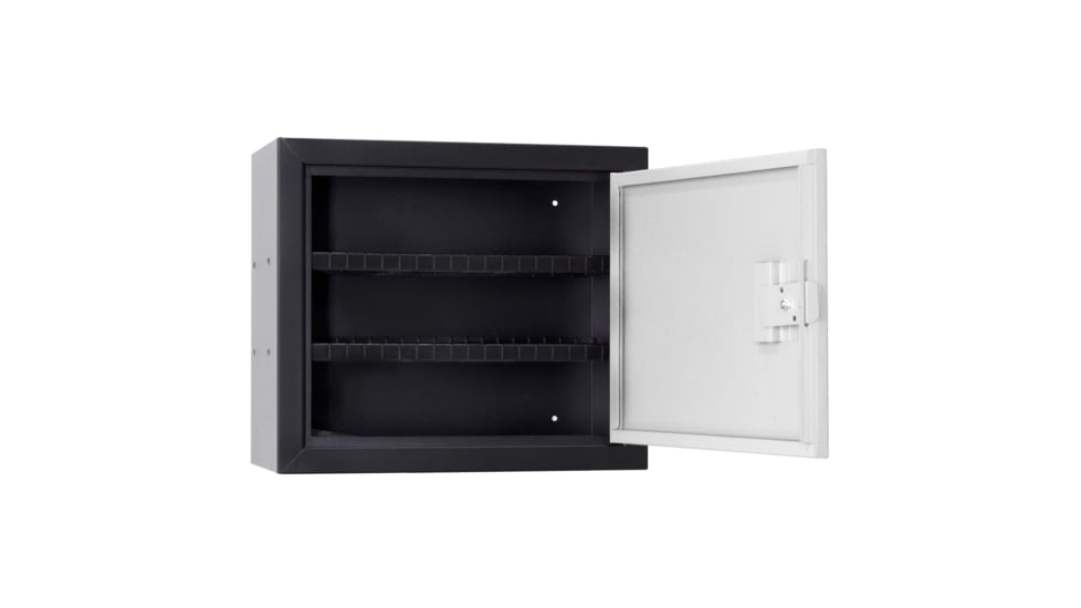 Stack-On Pistol, Ammo Cabinet, White, Large, GCW-900