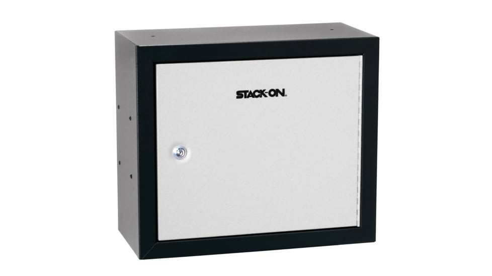 Stack-On Pistol, Ammo Cabinet, White, Large, GCW-900