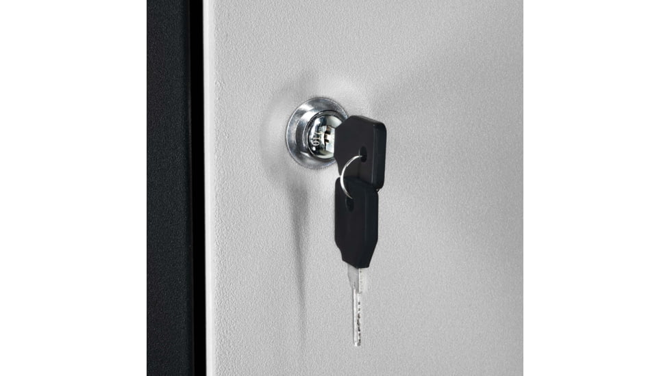 Stack-On Pistol, Ammo Cabinet, White, Large, GCW-900