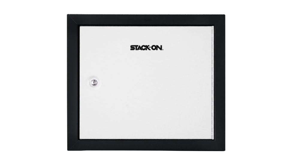 Stack-On Pistol, Ammo Cabinet, White, Large, GCW-900