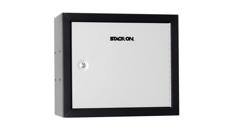 Stack-On Pistol, Ammo Cabinet, White, Large, GCW-900