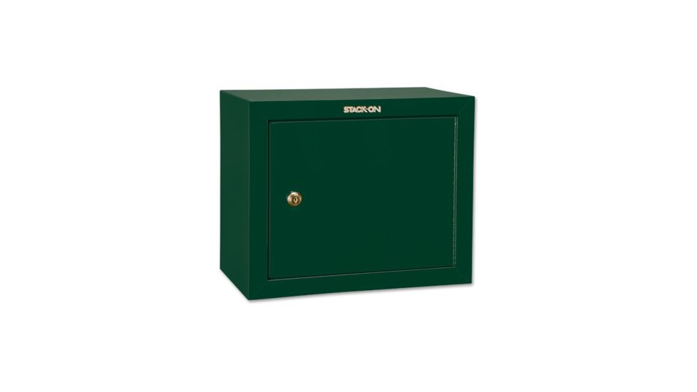 Stack-On Pistol/Ammo Steel Cabinet w/ 2 Removable Shelves, Hunter Green GCG-900