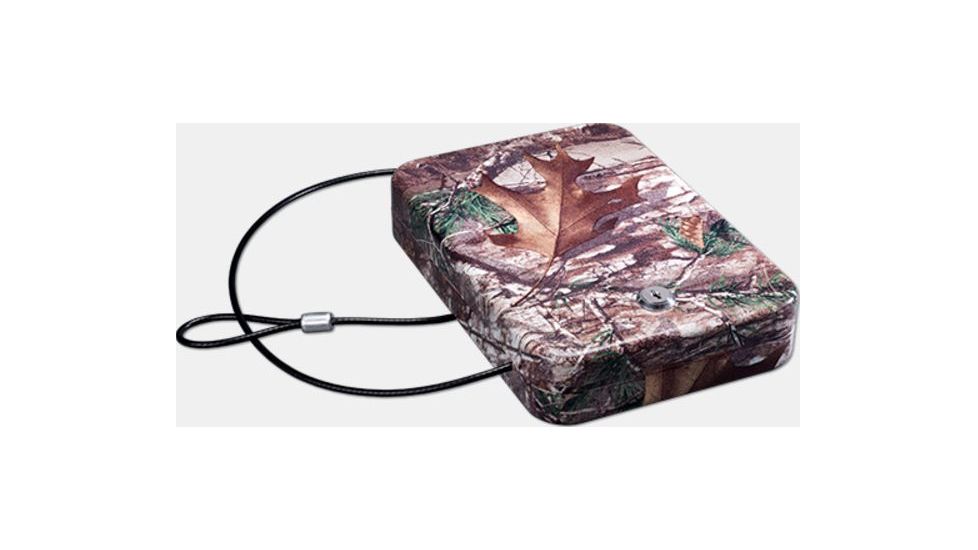 Stack-On Portable Security Case with Key Lock , 9.5x6.5x1.75in, Matte Black/Camo, PC-95K-RTX