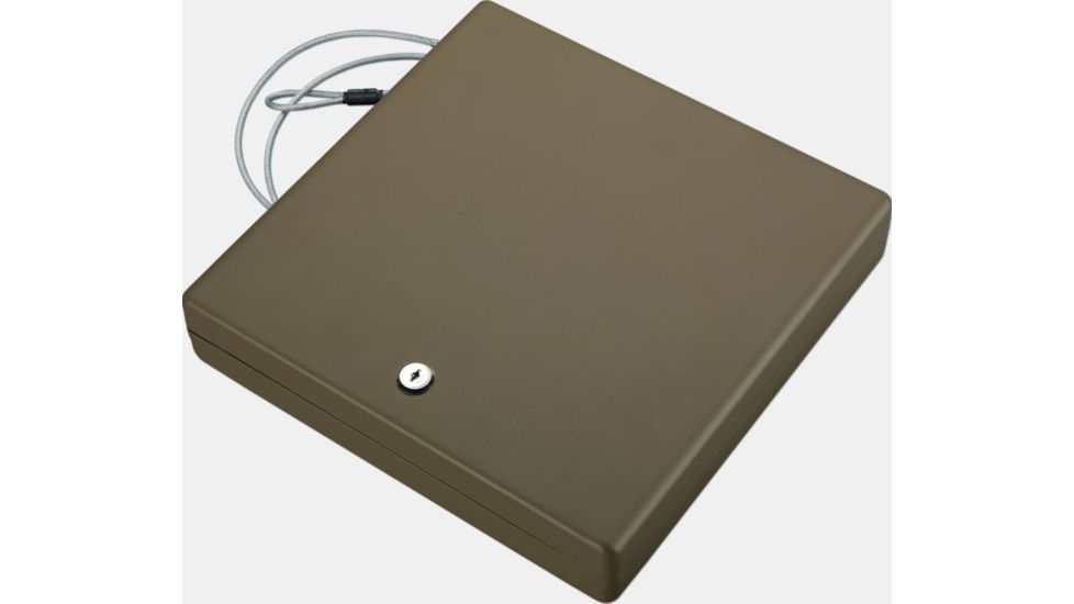 Stack-On Large Portable Case w/Key Lock,Matte Black PC-125K-S
