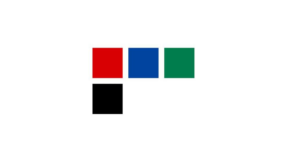 Staedtler Lumocolor Permanent F Width Pen Pack - 4 Colors w/ Stand-Up Box - Red, Blue, Green, Black ST 318 WP4