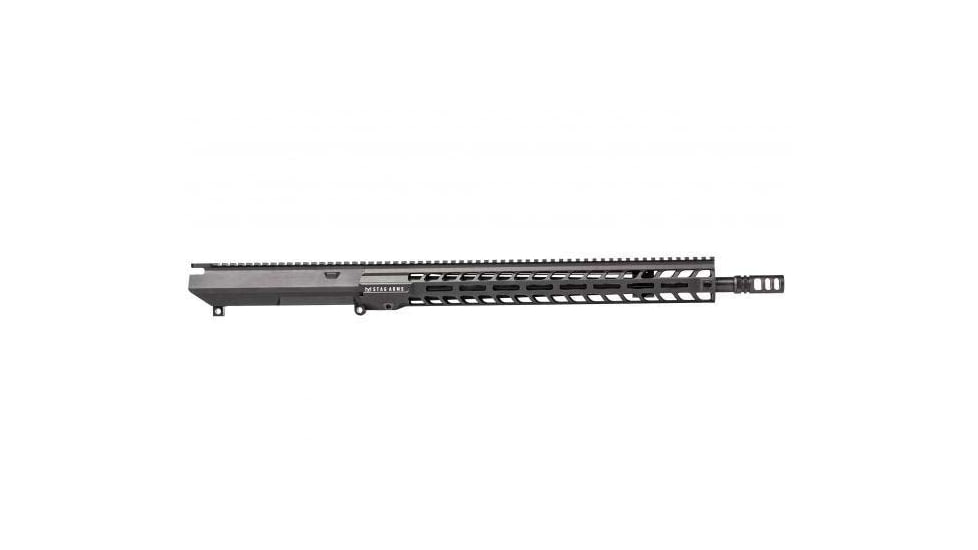 Stag Arms 10 Marksman Left Hand Upper Receiver, .308 Caliber, 18in, Heavy, Rifle-Length, 1/10, 5/8x24, 16.5in SL M-Lok Handguard, VG6 Gamma, Type 3 Hard Coat Anodize, Black, STAG10110142
