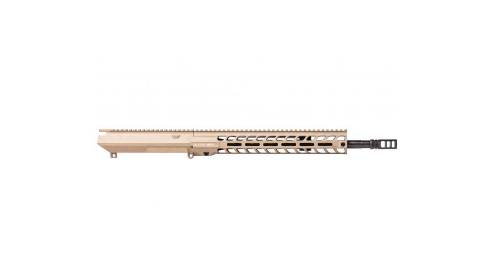 Stag Arms 10 Tactical Left Hand Upper Receiver, .308 Caliber, 16in, Tac/Gov, Mid-Length, 1/10, 5/8x24, 13.5in SL M-Lok Handguard, VG6 Gamma, Cerekote, FDE, STAG10111242