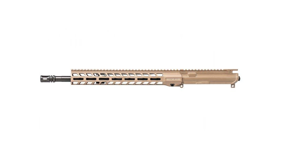 Stag Arms 15 Tactical Right Hand, 5.56 NATO, 16in, Government, Mid-Length, 1/7, 1/2x28, 13.5in M-Lok Hanguard, A2 Birdcage Flash Hider, Cerekote, FDE, STAG15100222