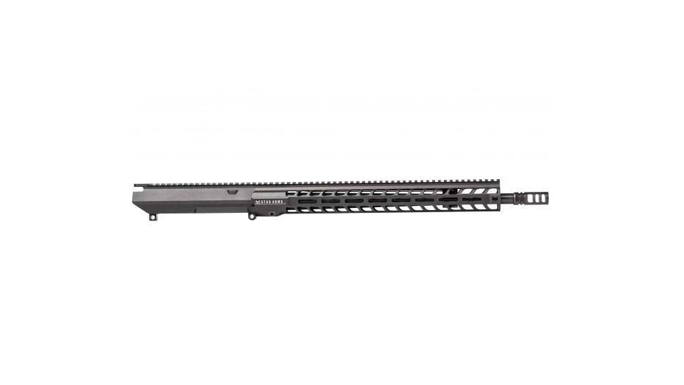 Stag Arms AR-10 Marksman Left Hand Upper Receiver, 308 Win, 18in Barrel, NJ Compliant, HBAR-CMV Profile, 1-10 Twist, 5/8X24 Thread, VG6 Gamma, Black, STAG10110144