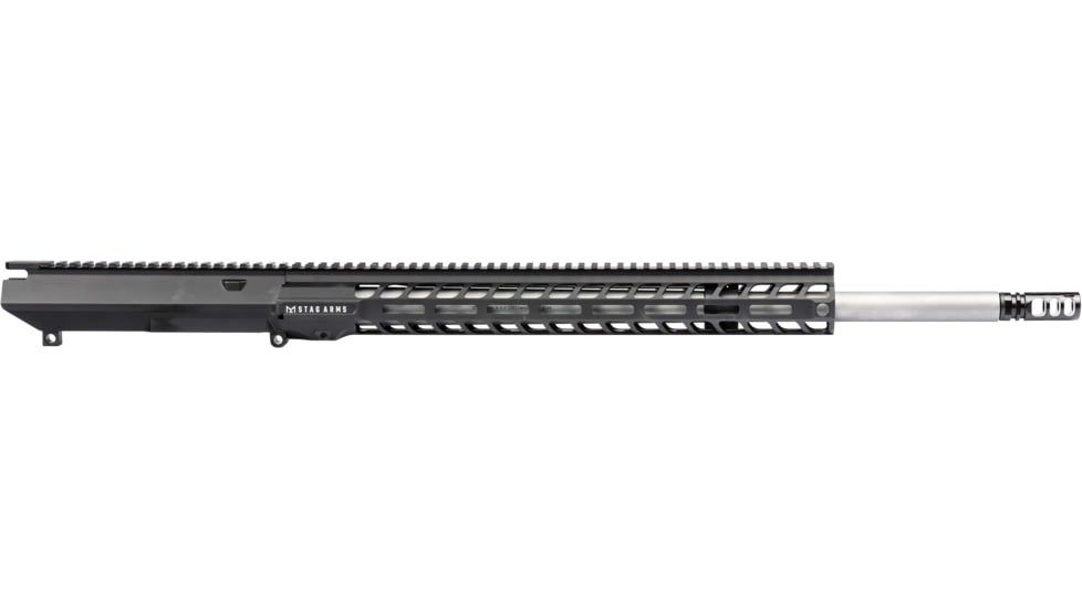 Stag Arms AR-10 Marksman Left Hand Upper Receiver, 6.5 Creedmore, 22in Barrel, NJ Compliant, BULL Profile, 1-10 Twist, 5/8X24 Thread, VG6 Gamma, Black, STAG10110513