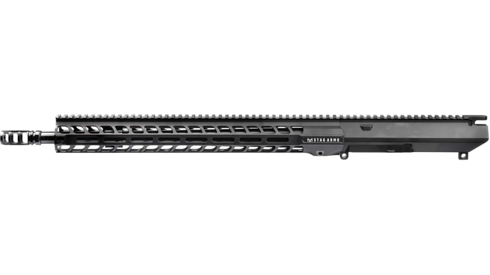Stag Arms AR-10 Marksman Right Hand Upper Receiver, 308 Win, 18in Barrel, NJ Compliant, HBAR-CMV Profile, 1-10 Twist, 5/8X24 Thread, VG6 Gamma, Black, STAG10100144