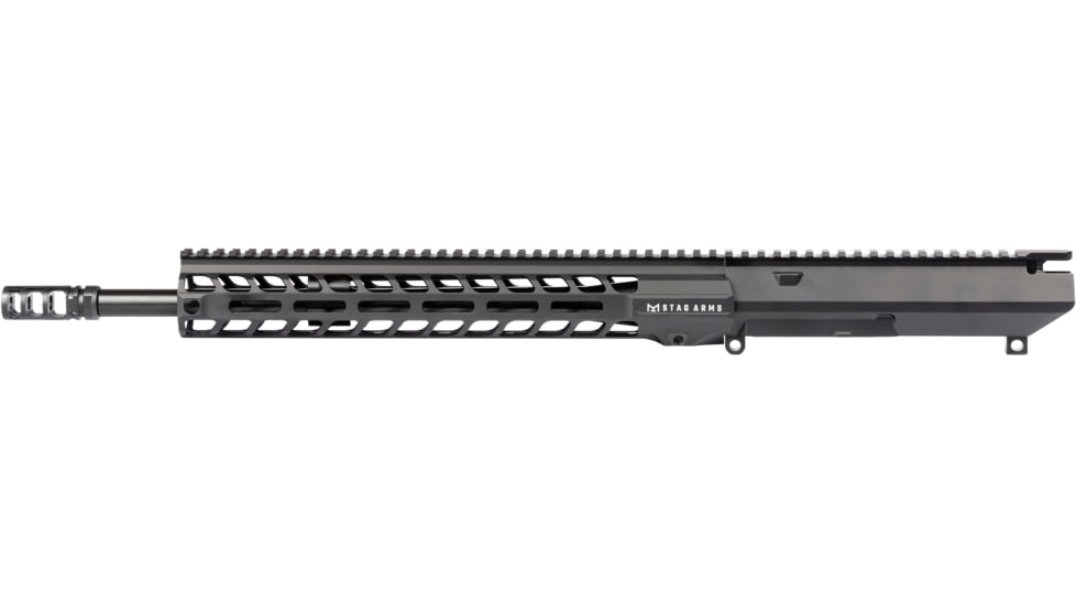 Stag Arms AR-10 Pursuit Right Hand Upper Receiver, 308 Winchester, 16in Barrel, Hanson Profile, 1-10 Twist, 5/8X24 Thread, VG6 Gamma, Black, STAG10102502