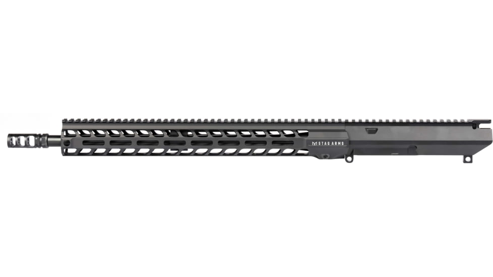 Stag Arms AR-10 Pursuit Right Hand Upper Receiver, 6.5mm Creedmoor, 18in Barrel, Hanson Profile, 1-10 Twist, 5/8X24 Thread, VG6 Gamma, Black, STAG10102512
