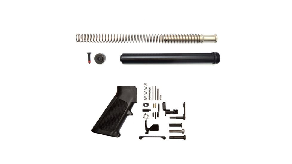 Stag Arms AR-15 A2 Lower Build Kit, Black, STAG500014