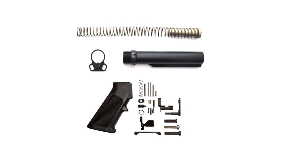 Stag Arms AR-15 Carbine Lower Build Kit, Black, STAG500015