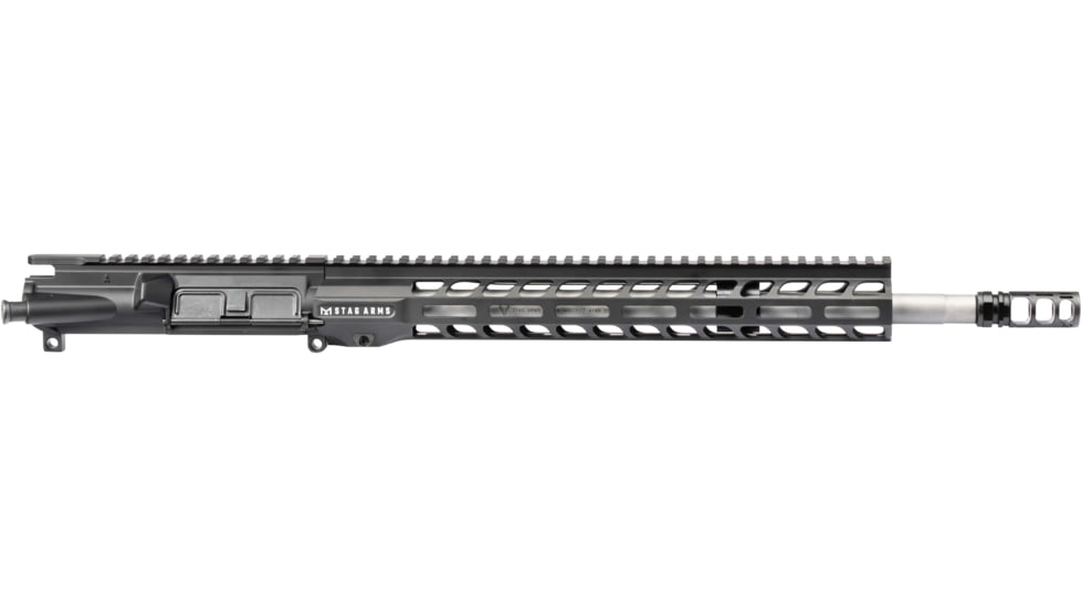 Stag Arms AR-15 Covenant Right Hand Upper Receiver, 6mm, 16in Barrel, BULL Profile, 1-7 Twist, 5/8-24 Thread, VG6 Gamma, Black, STAG15102201