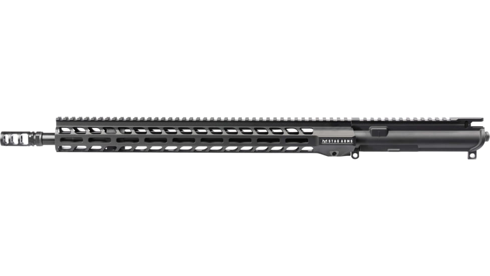 Stag Arms AR-15 Pursuit Right Hand Upper Receiver, 6.5mm Grendel, 18in Barrel, Hanson Profile, 1-16 Twist, 1/2-28 Thread, VG6 Gamma, Black, STAG15103502