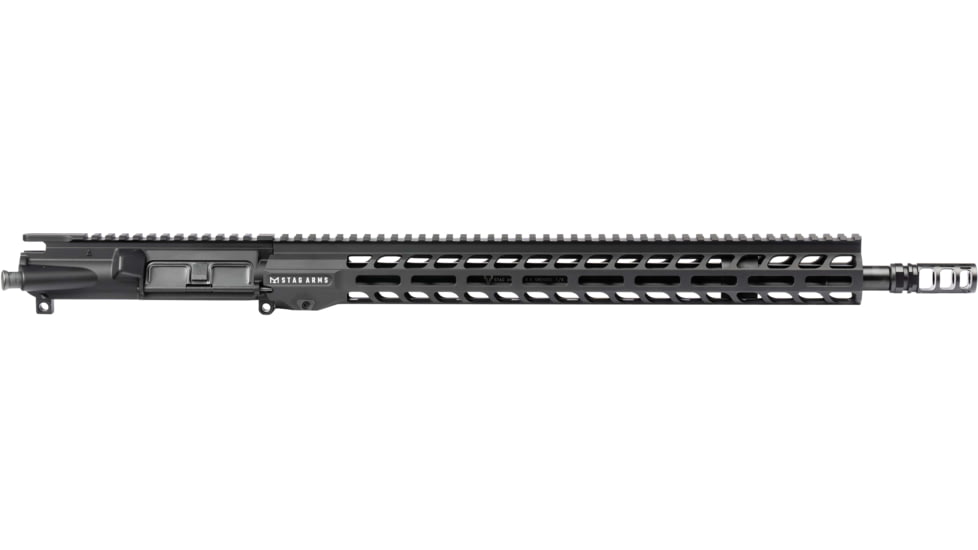 Stag Arms AR-15 Pursuit Right Hand Upper Receiver, 6.5mm Grendel, 18in Barrel, Hanson Profile, 1-16 Twist, 1/2-28 Thread, VG6 Gamma, Black, STAG15103502