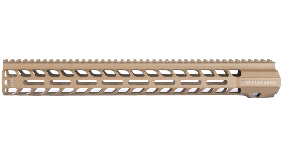 Stag Arms Gen 2 Stag 10 AR-10 Slimline M-Lok Hand Guard, 16.5in, Cerakote, FDE, STAG300925