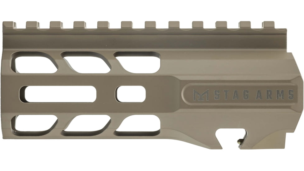 Stag Arms Gen 2 Stag 15 Slimline M-Lok Hand Guard, 5in, Cerakote, FDE, STAG300916