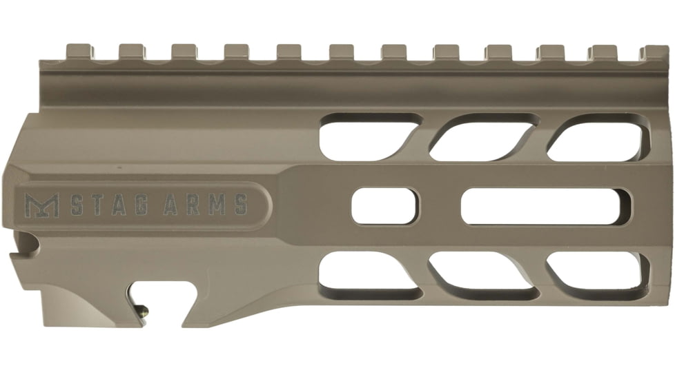 Stag Arms Gen 2 Stag 15 Slimline M-Lok Hand Guard, 5in, Cerakote, FDE, STAG300916