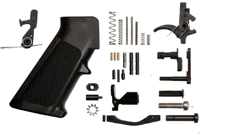 Stag Arms Lower Receiver Parts Kit, w/Two Stage Trigger, Stag 10, STAG300743