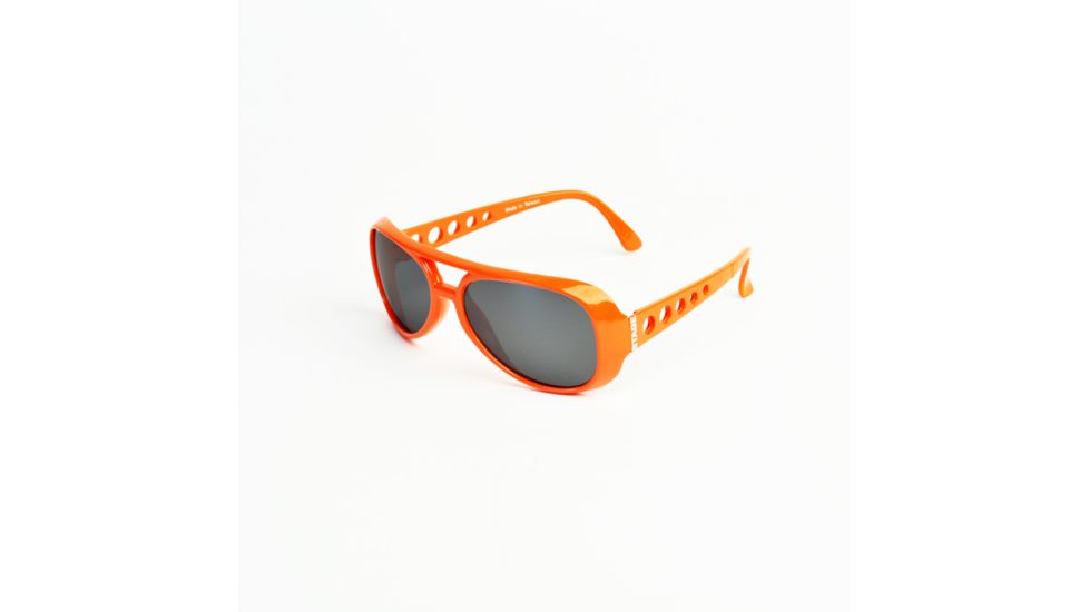 Stage Flyman  Sunglasses  Neon Orange Frame Mirror Smoke Lens STG2654N