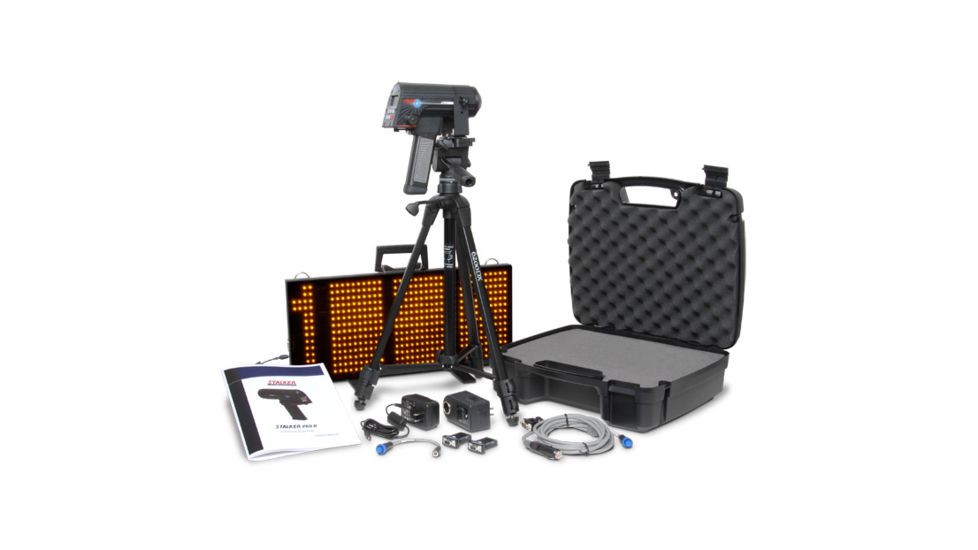 USED Stalker Pro II 3 1/2 Digit LED Display Pro 2 Radar Gun Package, 811-0006-00, EDEMO1