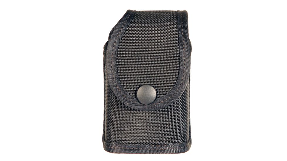 Stallion Leather Flip Cell Phone Holder, Ballistic Weave - CELL-AW