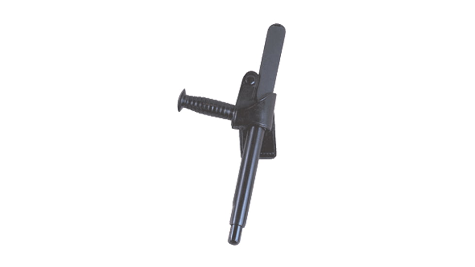 Stallion Leather Monadnock Control Device Baton Holders, Plain, Left, CDH-1-B1-L