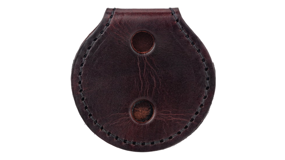 Stallion Leather Star Belt Badge Holder, Cordovan - BHST-1C