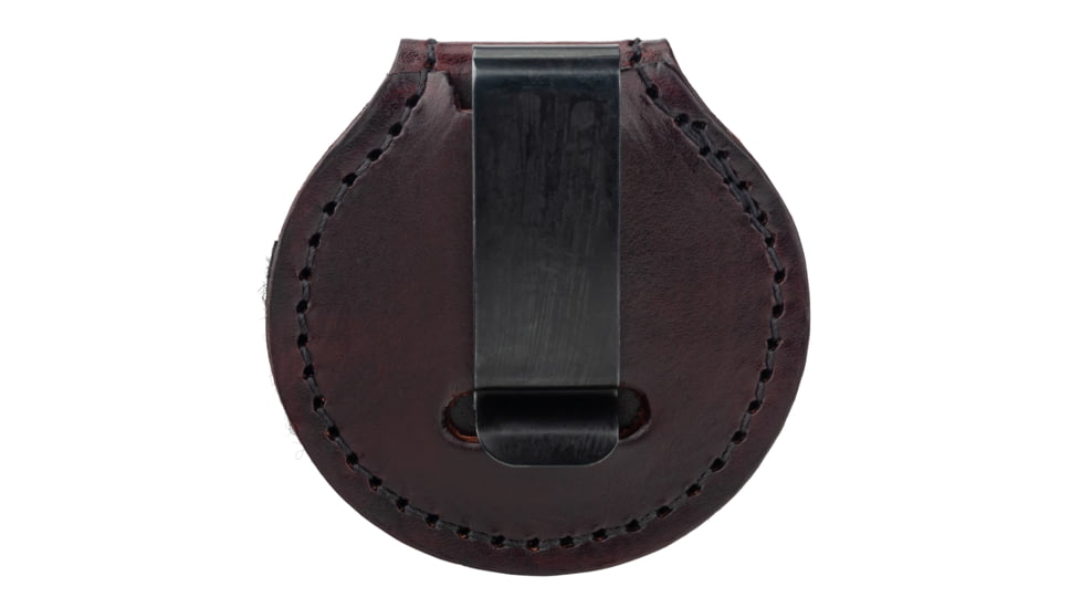 Stallion Leather Star Belt Badge Holder, Cordovan - BHST-1C