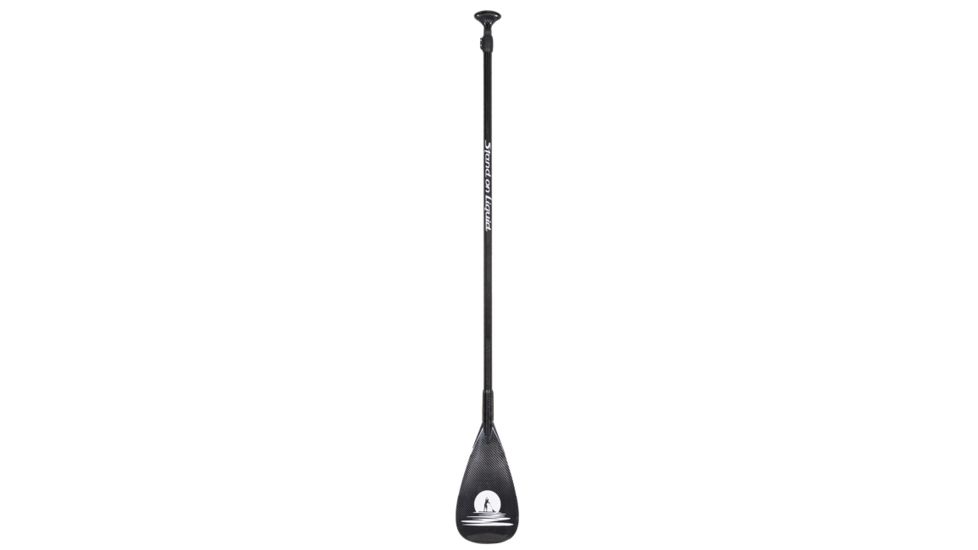 Stand On Liquid Torrent Adjustable Full Carbon SUP Paddle, 60-84in Black, Carbon, Silver, SONL17TCAP