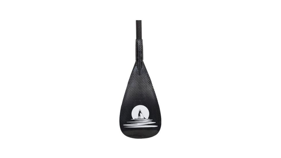 Stand On Liquid Torrent Full Carbon SUP Paddle Fixed Grip, 84in Uncut, Black, Carbon, Silver, SONL17TCP