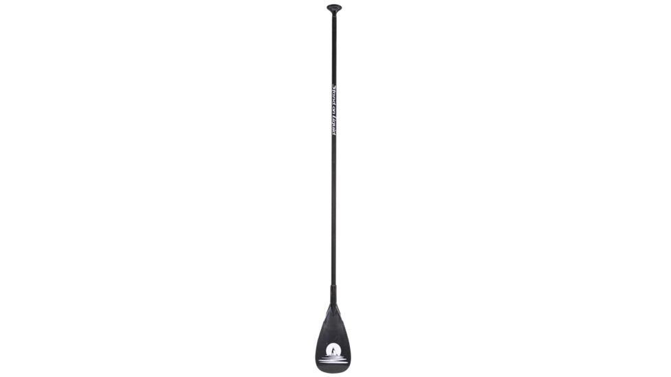 Stand On Liquid Torrent Full Carbon SUP Paddle Fixed Grip, 84in Uncut, Black, Carbon, Silver, SONL17TCP