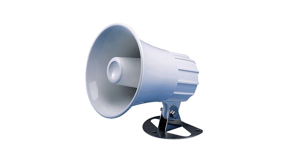 Standard Horizon Hailer Horn, 5in round, 30 Watt, New Condition STD-220SW