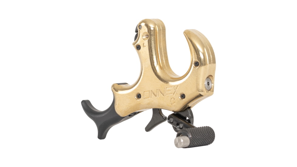 Stanislawski Stan OnneX Clicker Thumb Release 1501646, Brass/Black, Large, 8476