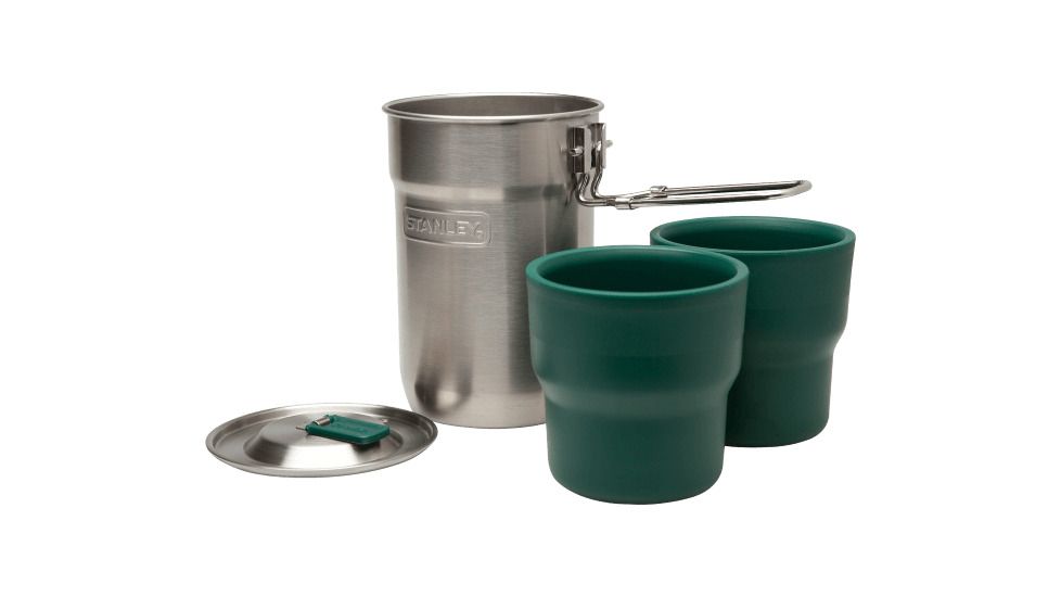 Stanley Adventure The Nesting Two Cup Cook Set, Stainless Steel, 24 oz, 10-01290-025