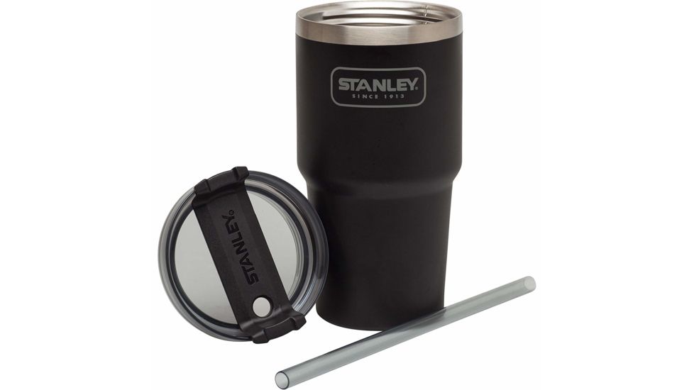 Stanley Adventure Vacuum Quencher 20oz-, Matte Black, 20 ounce, 10-02662-071