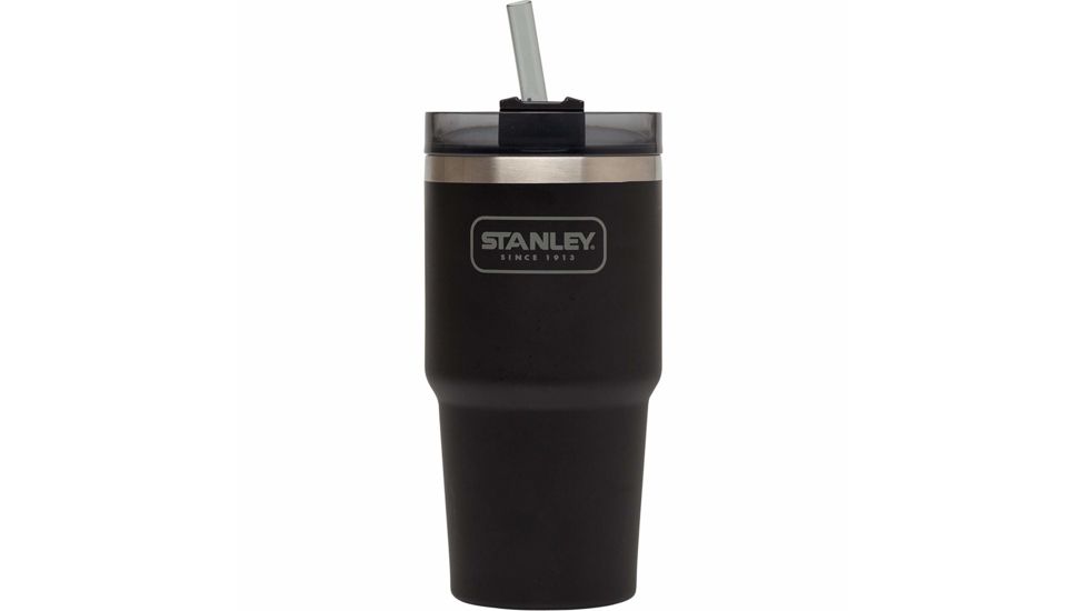 Stanley Adventure Vacuum Quencher 20oz-, Matte Black, 20 ounce, 10-02662-071