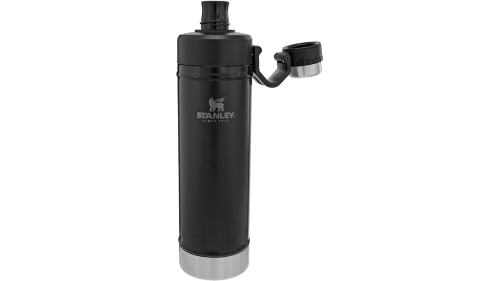 Stanley Classic Easy-Clean Water Bottle 25oz-, Matte Black, 25 ounce, 10-02286-043