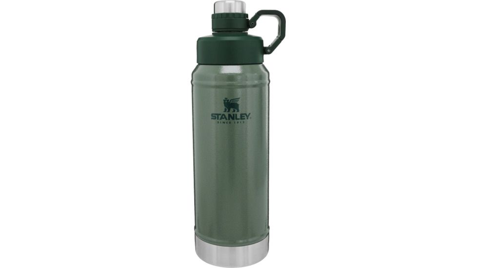 Stanley Classic Easy-Clean Water Bottle, Hammertone Green, 36 oz, 10-02283-015