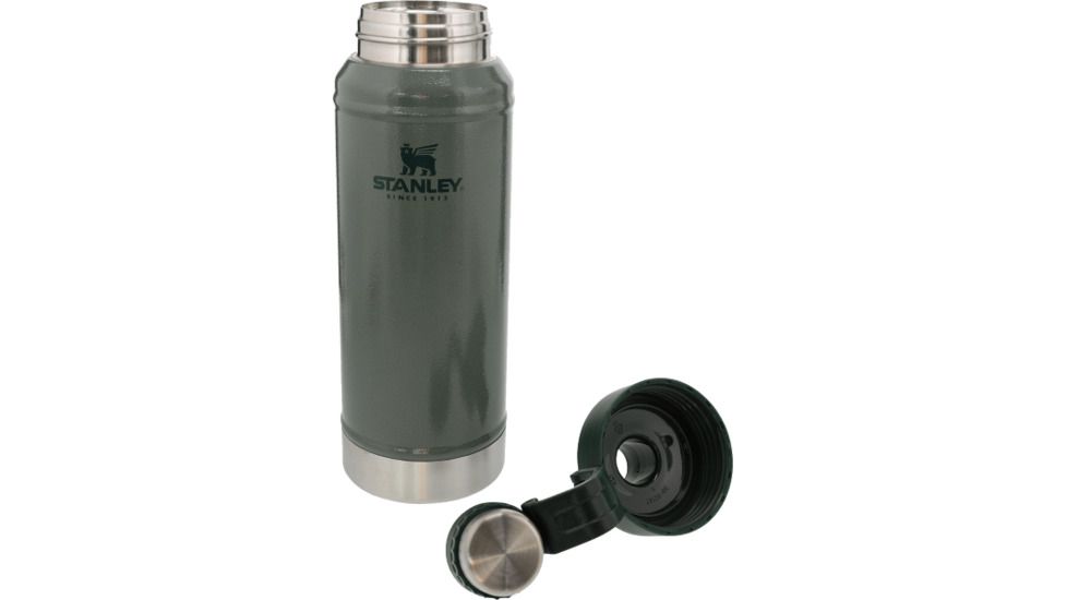 Stanley Classic Easy-Clean Water Bottle, Hammertone Green, 36 oz, 10-02283-015