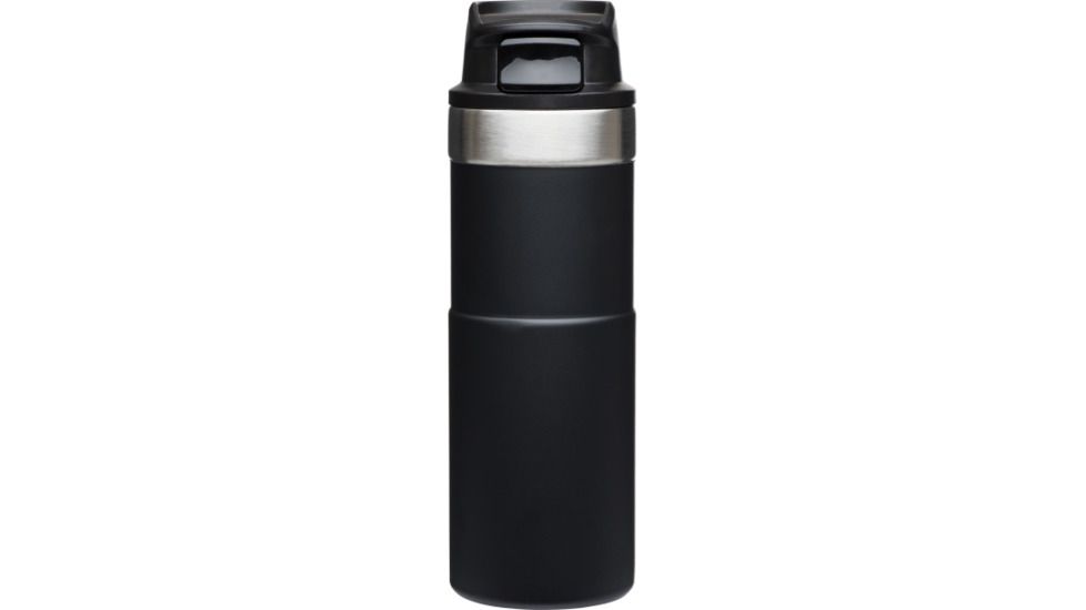 Stanley Classic One Hand Vacuum Mug 2.0 16oz, Matte Black, 10-06439-002